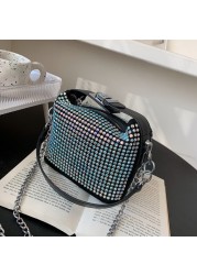 Luxury Women Bags Women Bags Designer Chains Fashion Shoulder Bags Ladies Rivet Messenger Packs Crossbody Classic Packs