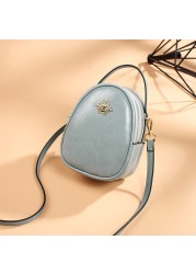 حقائب صغيرة عتيقة للنساء 2020 Pu حقيبة الجراب الجلدية امرأة رسول السيدات الكتف Crossbody الفاخرة مصمم Bolsos Mujer AB03