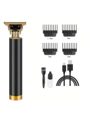 All-metal vintage T9 machine women's hair clipper hairdressing professional haircut machine 0mm nose and ear trimmer finish man