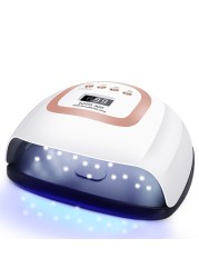 280W LED Nail Dryer Lamp for Drying Nails 66 UV Curing Lamp Bead Gel Polish Manicure Infrared Sensor Professional Nails Equipment