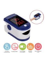 SMH-01 Durable Portable Finger Pulse Oximeter Sports Finger Clip LED Screen Heart Rate Monitor Blood Oxygen Saturation Meter