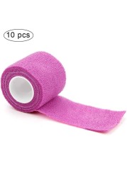 1/6/10/20pcs Tattoo Bandage Disposable Sports Wrap Tape Self-adhesive Elastic Bandage Tape Permanent Tattoo Make Up Accessories