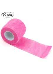 1/6/10/20pcs Tattoo Bandage Disposable Sports Wrap Tape Self-adhesive Elastic Bandage Tape Permanent Tattoo Make Up Accessories