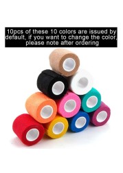 1/6/10/20pcs Tattoo Bandage Disposable Sports Wrap Tape Self-adhesive Elastic Bandage Tape Permanent Tattoo Make Up Accessories