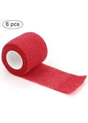 1/6/10/20pcs Tattoo Bandage Disposable Sports Wrap Tape Self-adhesive Elastic Bandage Tape Permanent Tattoo Make Up Accessories