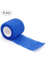 1/6/10/20pcs Tattoo Bandage Disposable Sports Wrap Tape Self-adhesive Elastic Bandage Tape Permanent Tattoo Make Up Accessories