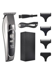 Electric Beard Trimmer For Men, Professional Cordless Month Clipper