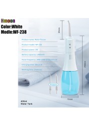 Oral Water Flosser Dental Water Flosser USB Contacts Dental Hygiene Nquipment Nightgar Portable Waterproof Dental Hygiene