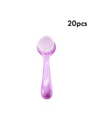 10/20/30/50pcs Plastic Nail Dust Cleaning Powder Brushes Removal Tools Dust Cleaner Nail Cleaning Brush Clean Tools Nail Brushes