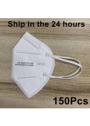 10-300pcs Reusable FPP2 Respirator Masks FFP2 Face Mask FFP2 Face Mask FFPP2