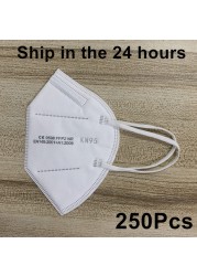 10-300pcs Reusable FPP2 Respirator Masks FFP2 Face Mask FFP2 Face Mask FFPP2