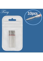 7/8/10pcs Diamond Nail Drill Bits Set Milling Cutter Manicure All About Nail Machine Bits Kits Nail Files Decorations