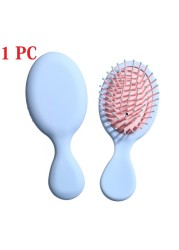 Women Men Hair Scalp Massage Bristle Comb & Nylon Brush Wet Curly Detangling Hair Brush for Salon Hairdressing Styling Tools