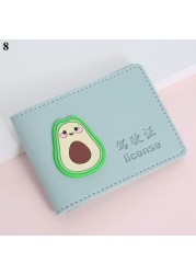 New Premium Personal Card Holder Hard Driver's License Card Small Business Document Holder Business Folder Wallet Credit Card Holder