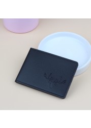 New Premium Personal Card Holder Hard Driver's License Card Small Business Document Holder Business Folder Wallet Credit Card Holder