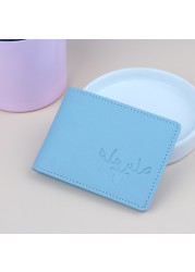 New Premium Personal Card Holder Hard Driver's License Card Small Business Document Holder Business Folder Wallet Credit Card Holder