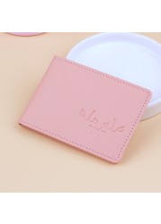 New Premium Personal Card Holder Hard Driver's License Card Small Business Document Holder Business Folder Wallet Credit Card Holder