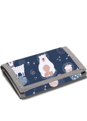 Can be customized children's cartoon printing cute coin purse, foldable cloth wallet, fashion student bank card holder