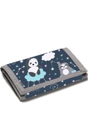 Can be customized children's cartoon printing cute coin purse, foldable cloth wallet, fashion student bank card holder