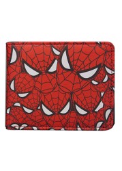 Disney Marvel Animation Peripheral Spiderman Short Leather Wallets Wallet Purse For Men Unique Wallet Wallet Women