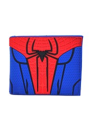 Disney Marvel Animation Peripheral Spiderman Short Leather Wallets Wallet Purse For Men Unique Wallet Wallet Women