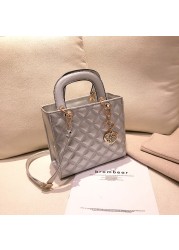 Luxury brand bag 2021 new fashion high quality female handbag lingge chain ladies crossbody handbag shoulder luxury claws