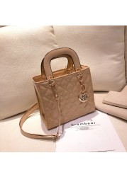 Luxury brand bag 2021 new fashion high quality female handbag lingge chain ladies crossbody handbag shoulder luxury claws