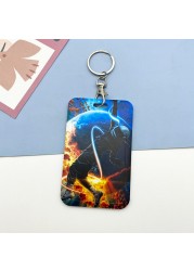 New Cartoon Space ID Credit Bank Card Holder Students Bus Visiting Card Case Door ID Badge Cards Cover for Women Men Pendants