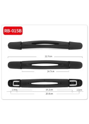 1pcs Plastic Luggage Handle Pull Handle Grip With Mounting Screws Replacement Parts For Luggage Suitcase Box Suitcase