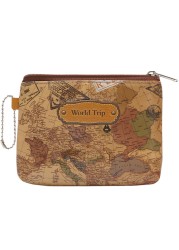 Portable Passport Travel Ticket Package Convenient Passport Bag Passport Case Travel Map Holder Protective Clip Travel Map