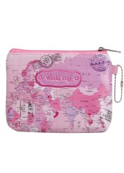 Portable Passport Travel Ticket Package Convenient Passport Bag Passport Case Travel Map Holder Protective Clip Travel Map