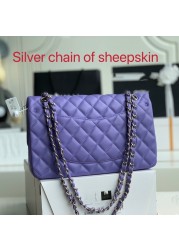 Top quality caviar leather leather handbag 2022 shoulder bag designer chain bag ladies crossbody fashion handbag