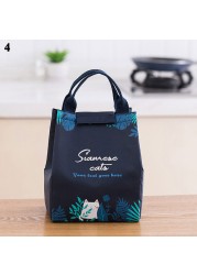 Cartoon fresh tote bag food waterproof insulation bag portable durable thick cooler bag Oxford multifunctional household supplies