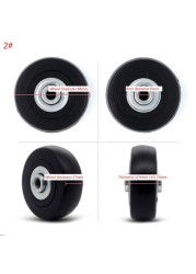 1PC Luggage Plastic Swivel Wheels Rotation Suitcase Replacement Wheels