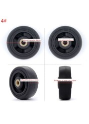 1PC Luggage Plastic Swivel Wheels Rotation Suitcase Replacement Wheels