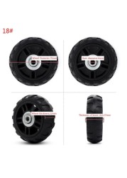 1PC Luggage Plastic Swivel Wheels Rotation Suitcase Replacement Wheels