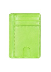 slim wallet | RFID Blocking Minimalist Credit Card Holder , Leather Wallet ID Card Holder Card Holder Money Wallet for Men and Women