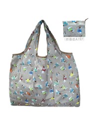 Reusable Foldable High Quality Shopping Bag Large Size Tote Bag Eco Bag Waterproof T-shirt Bag Shopkeeper Bags Eco Tote Bags