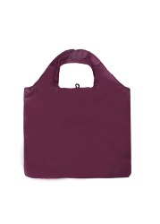 Pocket Square Eco-Friendly Shopping Bag Foldable Reusable Portable Shoulder Bag Handle Polyester for Travel Grocery