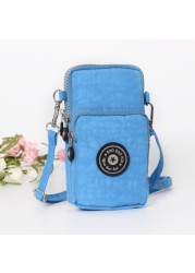 Mobile Cover Women Hanging Shoulder Mobile Phone Bag Wallet Coin Purse Zipper Small New Wild Small Messenger Bag Female