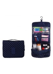 Men's Travel Bag Hanging Bathroom Organizer Travel Waterproof Nylon Cosmetic Bag