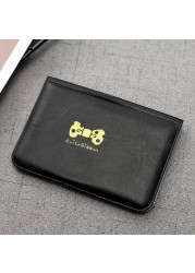 Fashion PU Leather 24 Bit ID Card Holder Multifunctional Business Bank Card Case Men Women Credit Passport RFID Wallet Bag Wallet