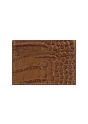 Classic Crocodile Pattern Card Holder Men Women Genuine Leather Credit Card Case ID Card Holder Card Holder Wallet Purse Pouch