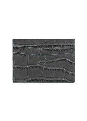 Classic Crocodile Pattern Card Holder Men Women Genuine Leather Credit Card Case ID Card Holder Card Holder Wallet Purse Pouch