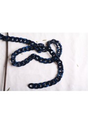 60/120cm Removable Acrylic Resin Chain Bag Strap For Handbag DIY Replacement Women Bag Handle Plastic Straps Bag Accessories