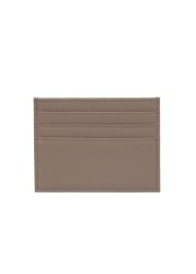 Free Custom Leather Card Case 100% Cowhide Credit Card Holder Mini Wallet Men Women Pocket Card Wallet With 6 Card Slots