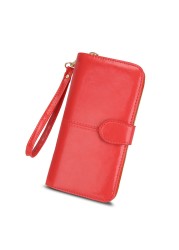 PU Leather Women Wallets Women Purses Fashion Long Zipper Women Wallet Money Coin Holder Female Long Purse Female Purse Zipper