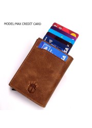 smart wallet business card holder genuine cowhide handmade smart automatic card holder men gift distributions card holder wallet wallet men card holder purse cards wallet money purse men's wallet id card holder men's wallets