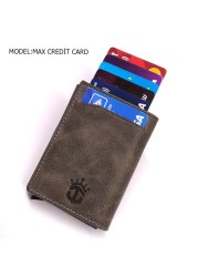 smart wallet business card holder genuine cowhide handmade smart automatic card holder men gift distributions card holder wallet wallet men card holder purse cards wallet money purse men's wallet id card holder men's wallets