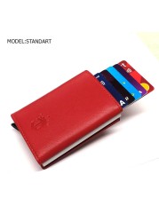 smart wallet business card holder genuine cowhide handmade smart automatic card holder men gift distributions card holder wallet wallet men card holder purse cards wallet money purse men's wallet id card holder men's wallets